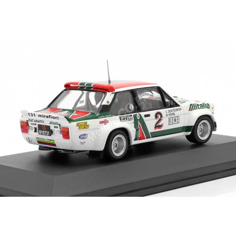 FIAT 131 ABARTH 2 ROHRL GEISTDORFER RALLYE MONTE CARLO 1978 4EME