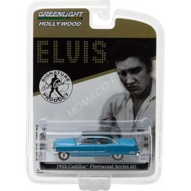 CADILLAC FLEETWOOD SERIES 60 1955 "ELVIS PRESLEY (1935-1977)" BLEUE