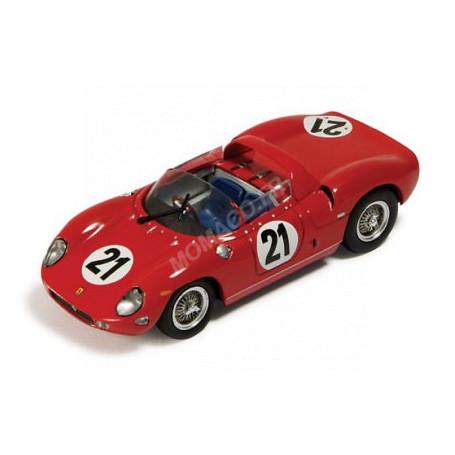 FERRARI 250P 21 SCARFIOTTI/BANDINI 24H DU MANS 1963 1ER