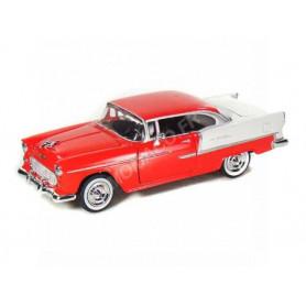 CHEVROLET BEL AIR 1955 ROUGE