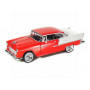 CHEVROLET BEL AIR 1955 ROUGE