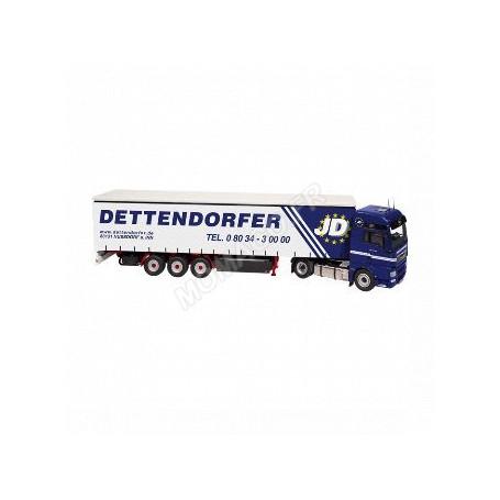 MAN TGX SEMI-REMORQUE "DETTENDORFER"