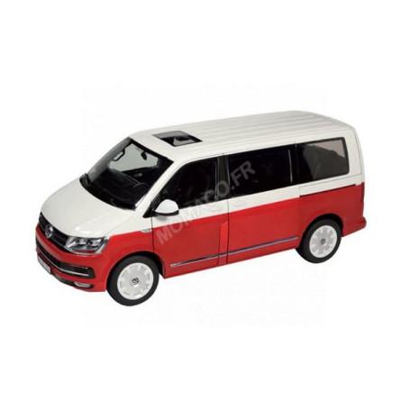 VOLKSWAGEN MULTIVAN T6 GENERATION SIX ROUGE/BLANC