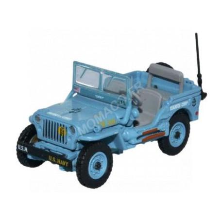 JEEP WILLYS MB US NAVY SEABEES (EPUISE)