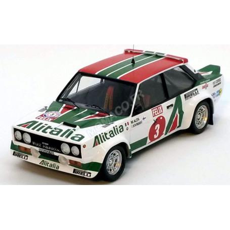 FIAT 131 ABARTH 3 ALEN/KIVIMAKI RALLYE DE FINLANDE (1000 LACS) 1978 1ER