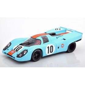 PORSCHE 917K "GULF" 10 RODRIGUEZ/KINNUNEN 1000KM BRAND HATCH 1970 1ER