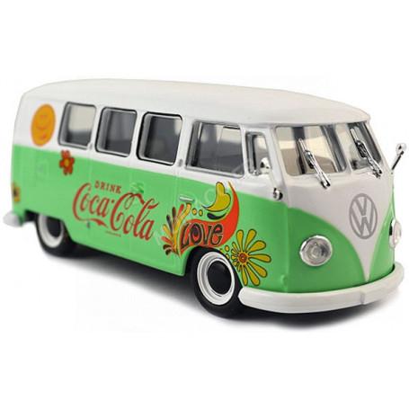 VOLKSWAGEN T1 MINIBUS "COCA-COLA" 1959 VERT/BLANC (EPUISE)