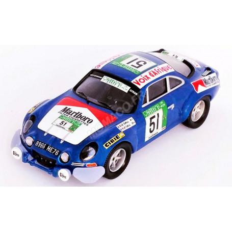 RENAULT ALPINE A110 51 MICHEL LE GALL/YVES LE GALL RALLYE BANDAMA 1977 (EPUISE)