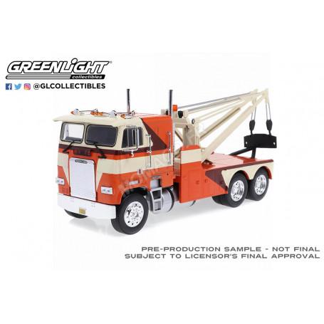 FREIGHTLINER "FLA 9664" 1984 ORANGE/BLANC/MARRON (EPUISE)