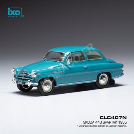 SKODA 440 SPARTAK 1955 BLEU