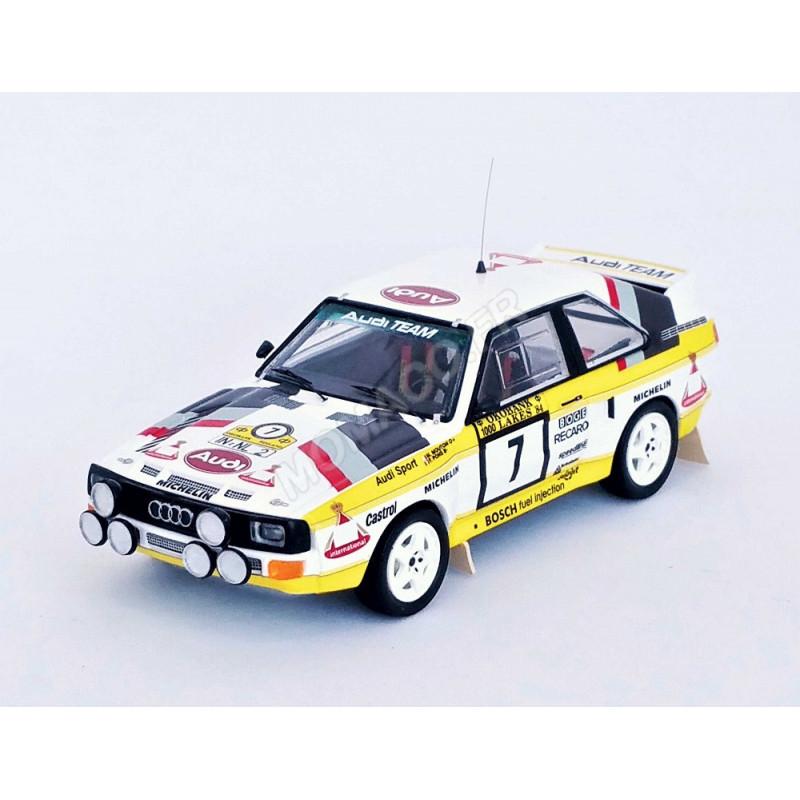 AUDI SPORT QUATTRO 7 MICHELE MOUTON FABRIZIA PONS RALLYE 1000