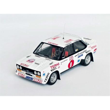 FIAT 131 ABARTH 8 SIMO LAMPINEN/JUHANI MARKKANEN RALLYE DE FINLANDE (1000 LACS) 1978