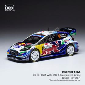 FORD FIESTA 16 FOURMAUX/JAMOUL WRC RALLYE DE CROATIE 2021