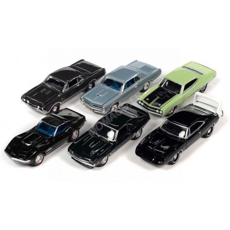 COFFRET DE 6 PIECES : MUSCLE CARS 2022 - SERIE N°3 - VERSION B (EPUISE)