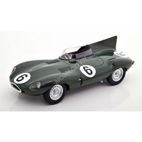 JAGUAR D-TYPE NEZ LONG 6 HAWTHORN/BUEB 24H DU MANS 1955 1ER