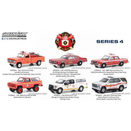 COFFRET DE 6 PIECES : FIRE & RESCUE - SERIES 4 (EPUISE)