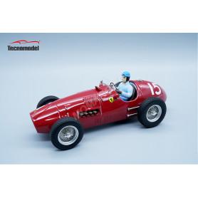 FERRARI 500 F2 15 ALBERTO ASCARI GRAND PRIX D'ANGLETERRE 1952 1ER AVEC FIGURINE