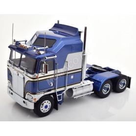 KENWORTH K100 AERODYNE 1976 BLEU METALLISE/ARGENT