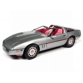 CHEVROLET CORVETTE 1986 "BARBIE" GRIS/ROSE (EPUISE)