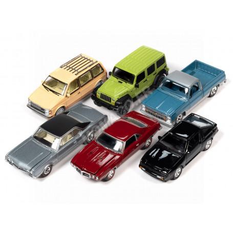 COFFRET DE 6 PIECES "AUTOWORLD PREMIUM ASSORTMENT" : 2023 - SERIE N°2 - VERSION B (EPUISE)