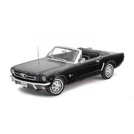 FORD MUSTANG COUPE 1964 CABRIOLET TOIT OUVERT NOIRE