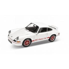 PORSCHE 911 CARRERA RS 1973 BLANC/ROUGE