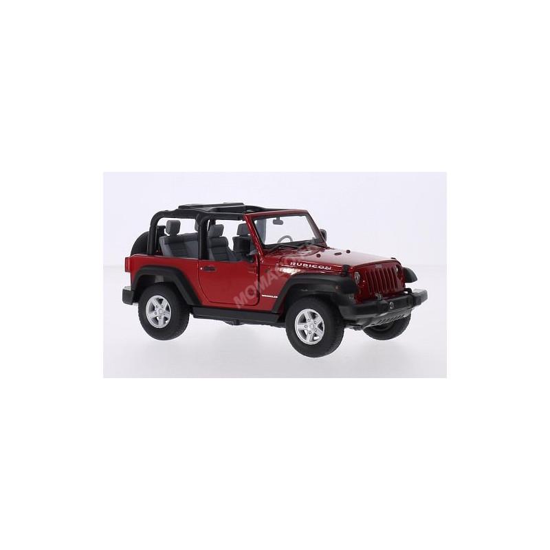 JEEP WRANGLER RUBICON CABRIOLET ROUGE FONCE