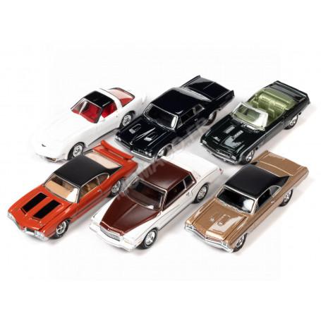 COFFRET DE 6 PIECES : MUSCLE CARS 2023 - SERIE N°1 - VERSION A (EPUISE)