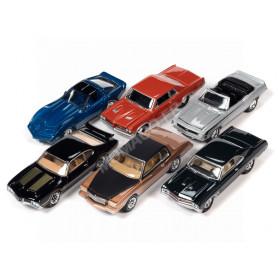 COFFRET DE 6 PIECES : MUSCLE CARS 2023 - SERIE N°1 - VERSION B (EPUISE)