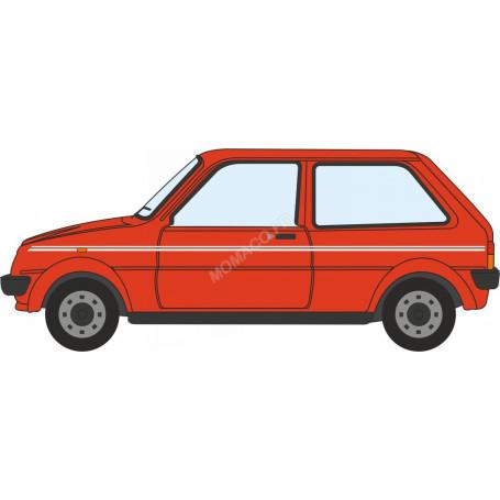 AUSTIN MINI METRO VERMILLION (PRINCESSE DIANA)