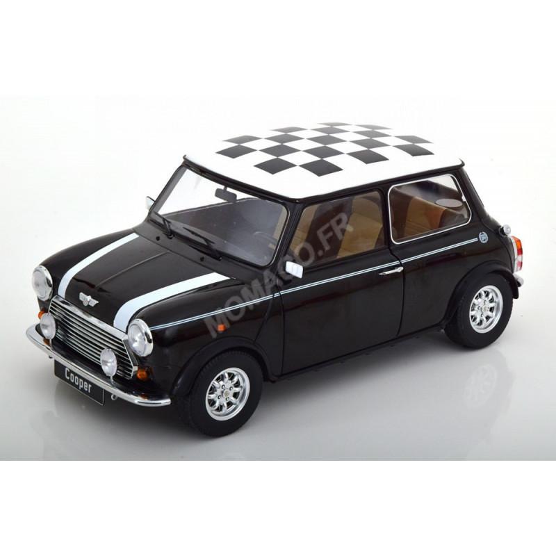 MINI COOPER LHD VOLANT A GAUCHE TOIT DRAPEAU A DAMIER NOIR BLANC