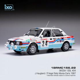 SKODA 13 L 24 HAUGLAND/VEGEL WRC RALLYE MONTE-CARLO 1987