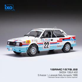 SKODA 13 LR 22 KVAIZAR/JANECEK WRC RALLYE ACROPOLIS 1986