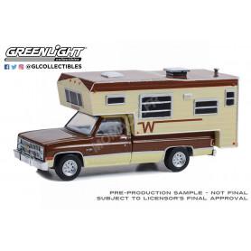 CHEVROLET C20 SILVERADO CAMPER 1982 CREME/MARRON (EPUISE)