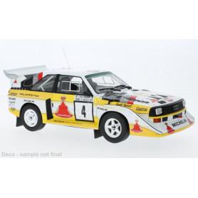 AUDI SPORT QUATTRO S1 E2 4 BLOMQVIST/CEDERBERG RALLYE 1000 LACS 1985 (EPUISE)