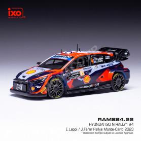 HYUNDAI I20 N 4 LAPPI/FERM WRC1 RALLYE MONTE-CARLO 2023