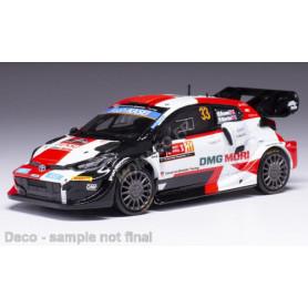 TOYOTA YARIS RALLYE 1 33 EVANS/MARTIN WRC RALLYE YPERN 2022