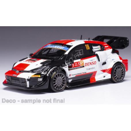 TOYOTA YARIS RALLYE 1 18 KATSUTA/JOHNSTON WRC RALLYE YPERN 2022