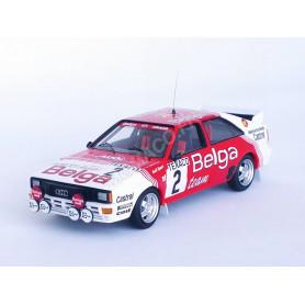 AUDI QUATTRO 2 MARC DUEZ/WILLY LUX BOUCLES DE SPA 1983 1ER (EPUISE)