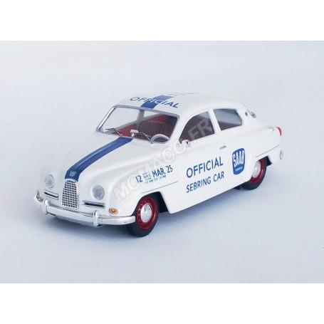 SAAB 96 VOITURE OFFICIELLE 12H DE SEBRING 1961