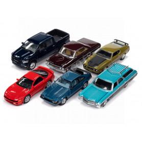 COFFRET DE 6 PIECES "AUTOWORLD PREMIUM ASSORTMENT" : 2023 - SERIE N°4 - VERSION A (EPUISE)