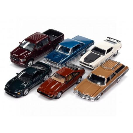 COFFRET DE 6 PIECES "AUTOWORLD PREMIUM ASSORTMENT" : 2023 - SERIE N°4 - VERSION B (EPUISE)