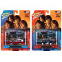 COFFRET DE 2 PIECES - THE MONKEES : MONKEES MOBILE ET SHELBY DAYTONA COBRA "THE KLUTZ MOBILE" (EPUISE)