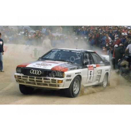 AUDI QUATTRO A2 5 MIKKOLA RALLYE SANREMO 1983