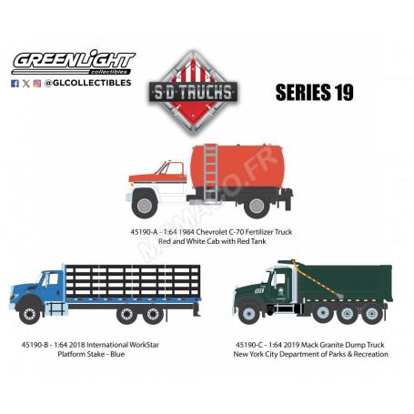 COFFRET DE 2x3 PIECES : SD TRUCKS - SERIES 19