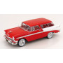 CHEVROLET BEL AIR NOMAD CUSTOM 1956 ROUGE/BLANC