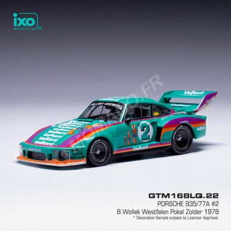 PORSCHE 935/77A 2 BOB WOLLEK DRM ZOLDER WESTFALEN 1978