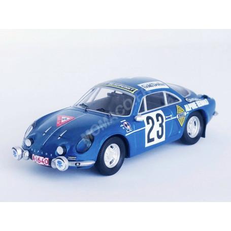 RENAULT ALPINE A110 23 JORMA LUSENIUS/SEPPO HALME RALLYE DES 1000 LACS 1969