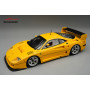 FERRARI F40 LM VERSION PRESSE AVEC JANTES ARGENTEES 5 RAYONS 1996 JAUNE