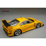 FERRARI F40 LM VERSION PRESSE AVEC JANTES ARGENTEES 5 RAYONS 1996 JAUNE